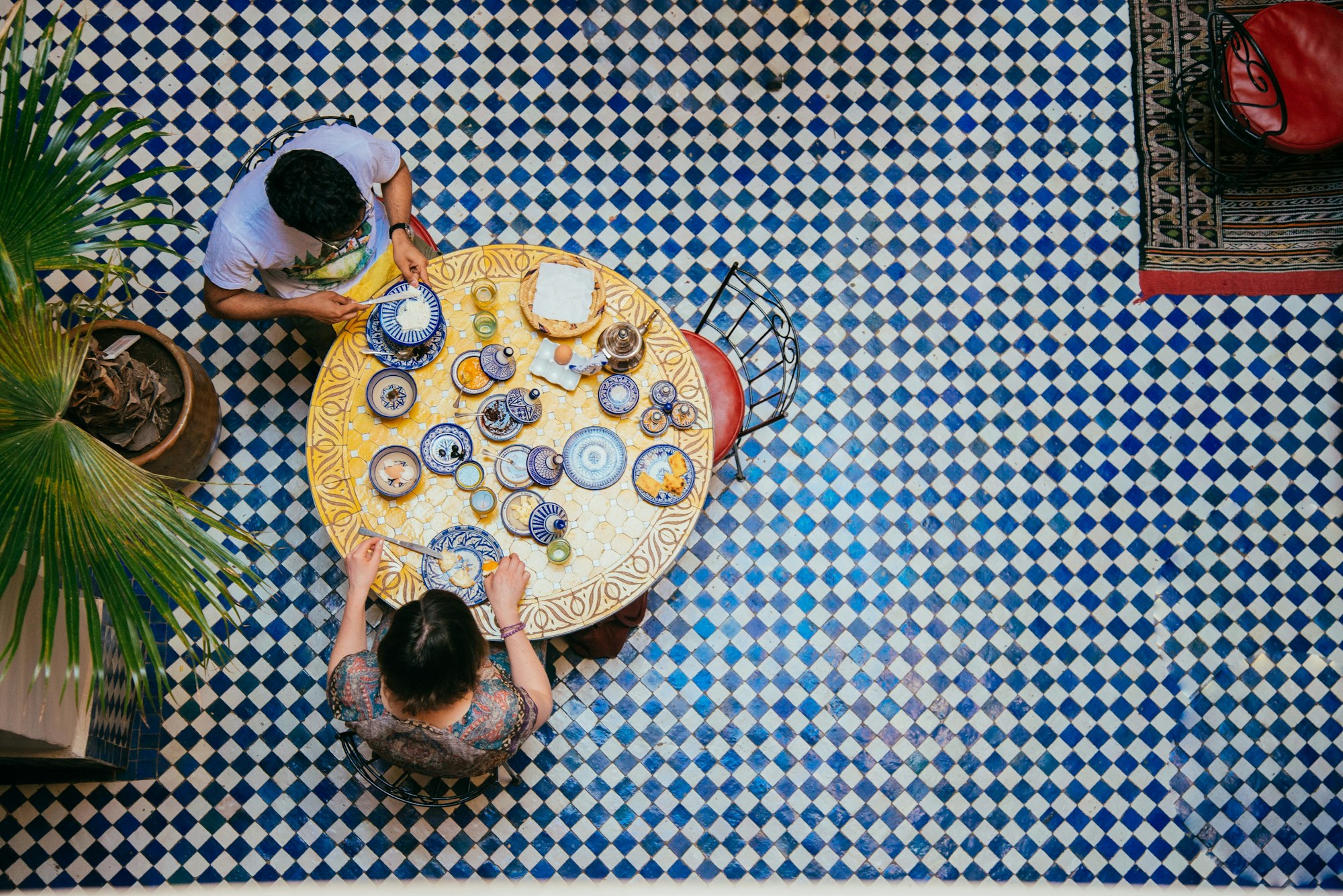 Breakfast in Morocco